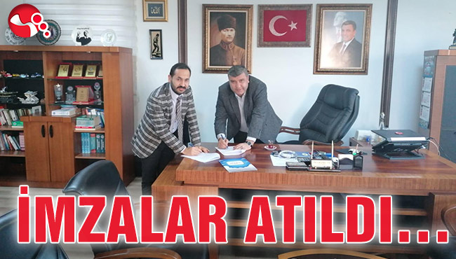 İMZALAR ATILDI…