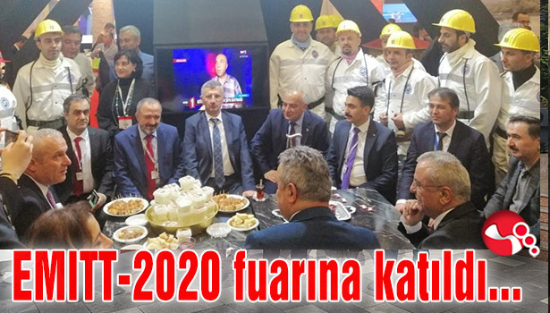 Rektör Çufalı, EMITT-2020 fuarına katıldı...