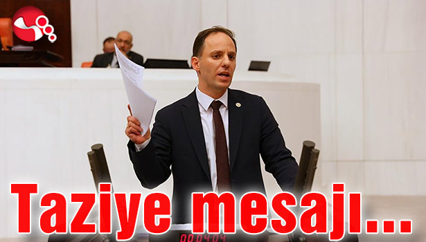 Deniz Yavuzyılmaz'dan taziye mesajı...