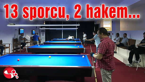13 sporcu 2 hakem ile katılacak...