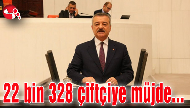 22 bin 328 çiftçiye müjde...
