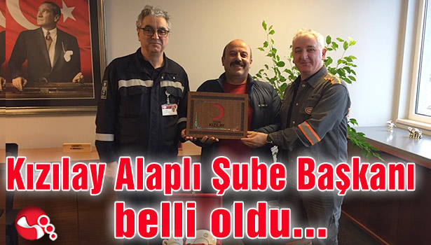 Kızılay Alaplı Şube Başkanı belli oldu...