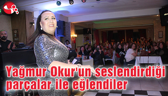 Yağmur Okur'un seslendirdiği parçalar ile eğlendiler