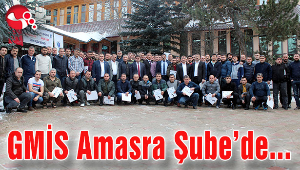 GMİS Amasra Şube’de...