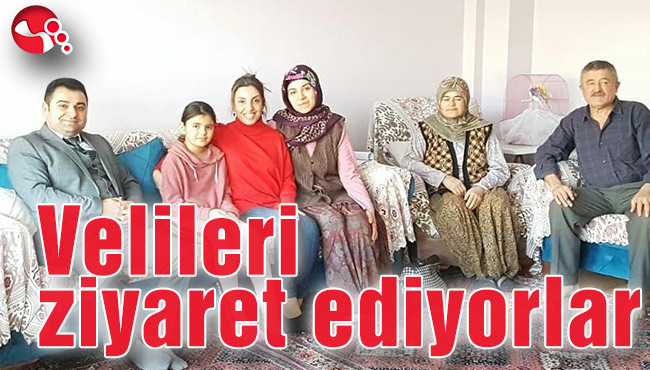 Velileri ziyaret ediyorlar