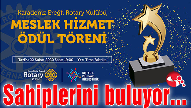 Meslek Hizmet Ödülleri Sahiplerini buluyor..