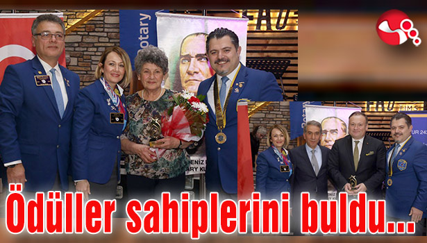 ROTARY Meslek Hizmet Ödülleri sahiplerini buldu...