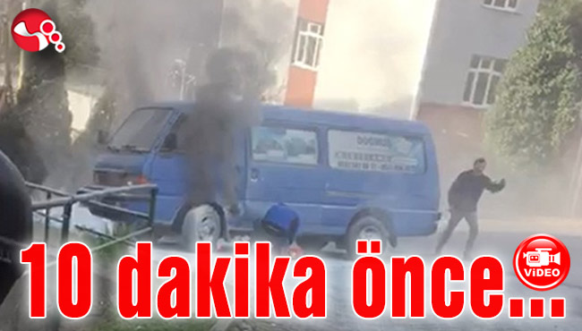 10 dakika önce park etmiş...