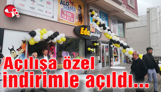 Açılışa özel indirimle açıldı…
