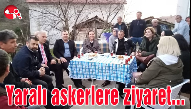 İYİ Partiden yaralı askerlere ziyaret...