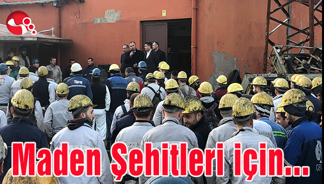 Maden Şehitleri için Kur’an okundu