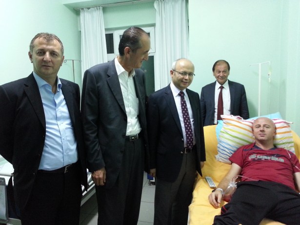 CANDAN'DAN GEÇMİŞ OLSUN ZİYARETİ