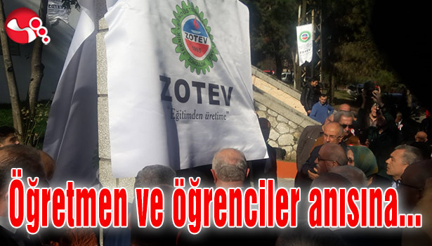 Öğretmen ve öğrenciler anısına...