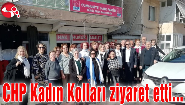 CHP Ereğli Kadın Kolları ziyaret etti...