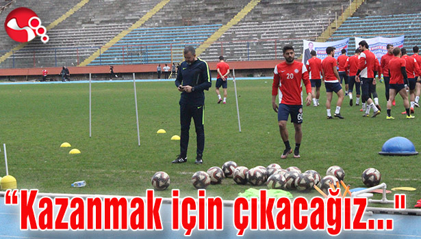 "Sarıyer maçına kazanmak için çıkacağız..."