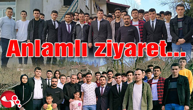 Ülkü Ocaklarından anlamlı ziyaret…