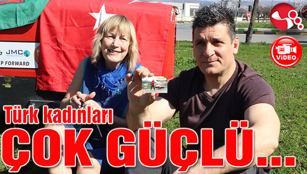 Türk kadınları ÇOK GÜÇLÜ…