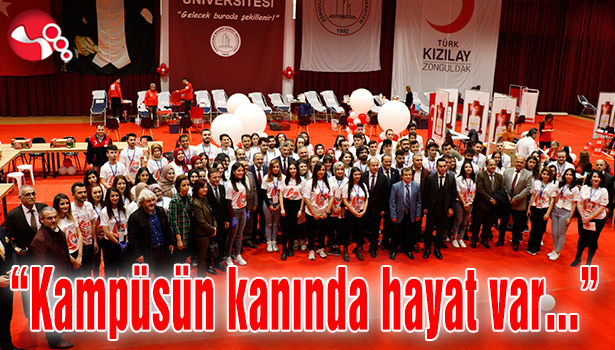 “Kampüsün Kanında Hayat Var” kampanyası başladı