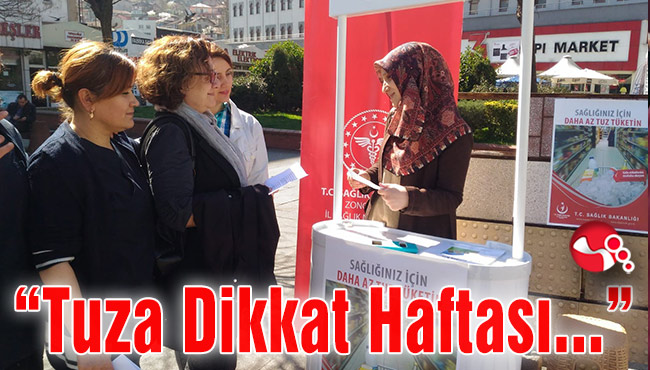 “Tuza Dikkat Haftası” bilgilendirme standı...