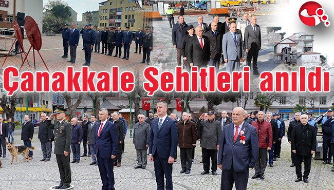 Çanakkale Şehitleri anıldı