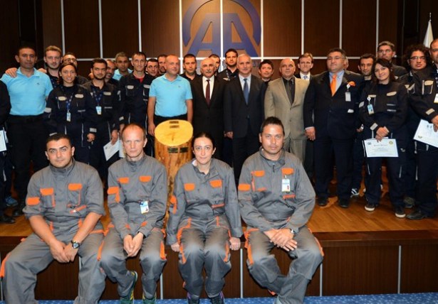 SAVAŞ MUHABİRLERİ SERTİFİKALARINI ALDI