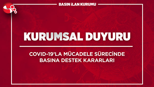 BİK’den basına destek kararları