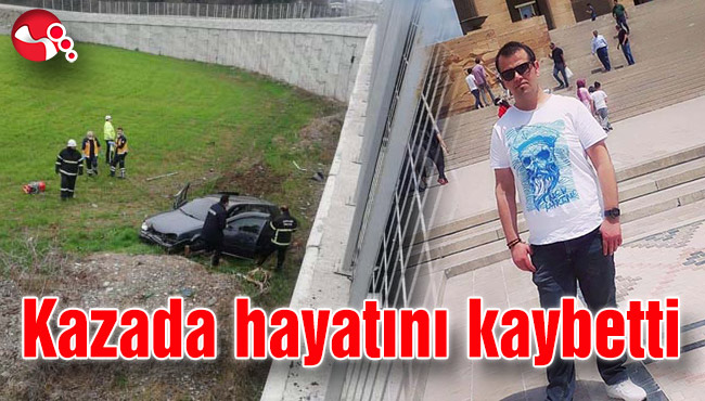 Kazada sürücü hayatını kaybetti.