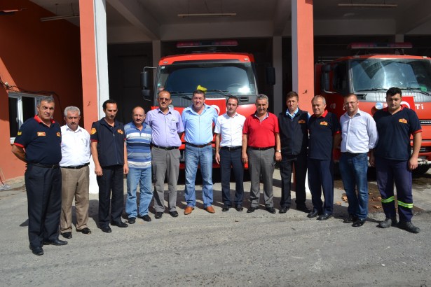 CHP'DEN İTFAİYE PERSONELİNE ZİYARET