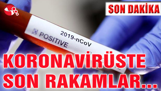 Koronavirüste son rakamlar…