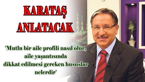 İLAHİYATÇI MUSTAFA KARATAŞ, ÇAYCUMA'YA GELECEK
