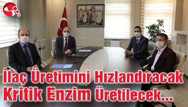 İlaç Üretimini Hızlandıracak Kritik Enzim Üretilecek
