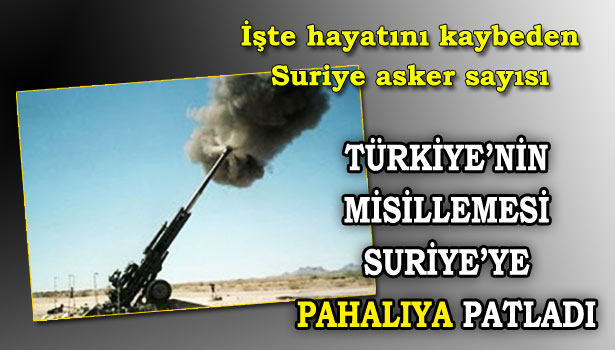TÜRKİYE, SURİYE'DEKİ HEDEFLERİ BOMBALADI