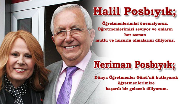 POSBIYIK'LARIN, ÖĞRETMENLER GÜNÜ MESAJLARI