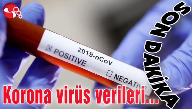 Korona virüste son veriler açıklandı...