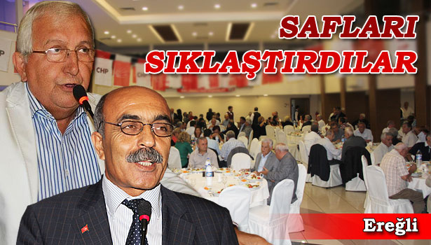 EREĞLİ.. CHP... KAYNAŞMA..