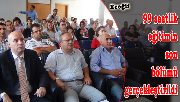 MUHASEBECİLER EĞİTİMDEN GEÇTİ