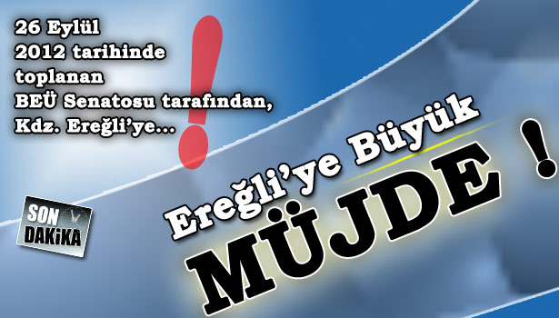 EREĞLİ'YE MESLEK YÜKSEKOKULU AÇILACAK