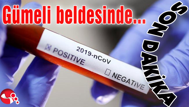 Koronavirüs Gümeli beldesinde görüldü...