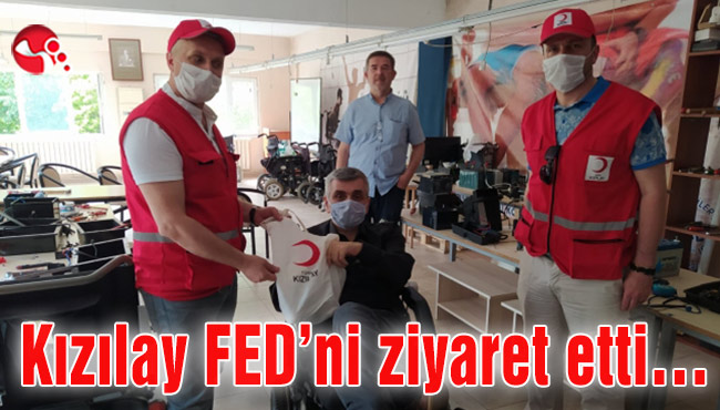 Kızılay FED’ni ziyaret etti…