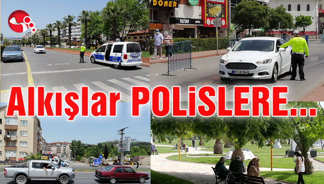 Alkışlar POLiSLERE…