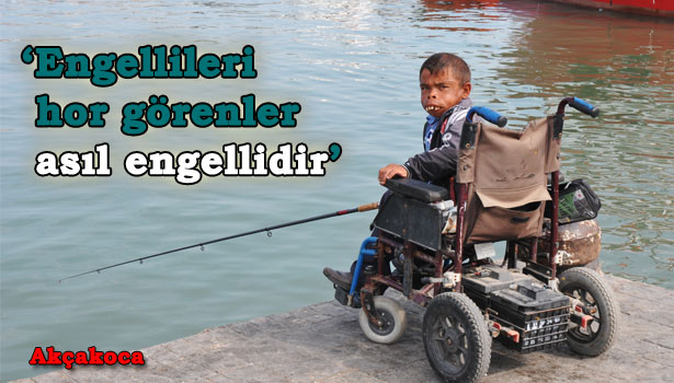 BALIK TUTMAK, O'NU HAYATA BAĞLIYOR