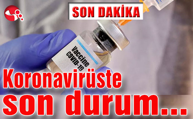 Koronavirüste son durum…