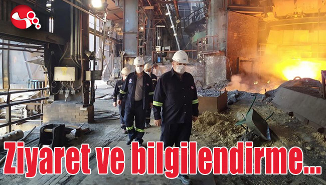 Başkan Ercan'dan zyaret ve bilgilendirme…