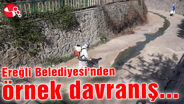 Ereğli Belediyesi'nden örnek davranış...