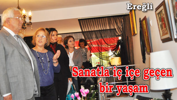 7. KİŞİSEL SERGİSİNİ AÇTI