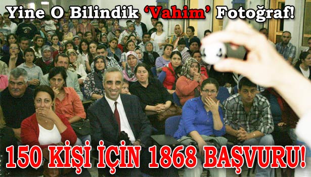 'GEÇİCİ' 150 HİZMETLİ ALIMI İÇİN..!