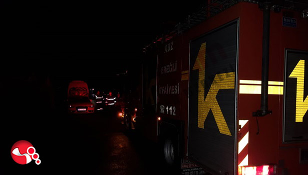 Yıldırım düşmesi sonucu yangın çıktı zannettiler…