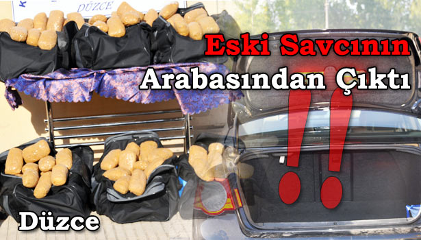 ESKİ SAVCININ OTOMOBİLİNDE 150 KİLO EROİN YAKALANDI
