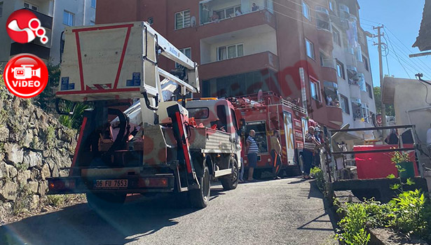 112, İtfaiye, BEDAŞ Polis… Hepsi bu ihbar için koştu…