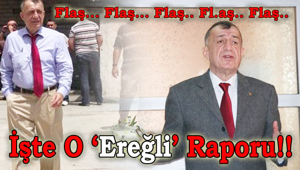 BAŞBAKAN&8217;A EREĞLİ RAPORU SUNDU